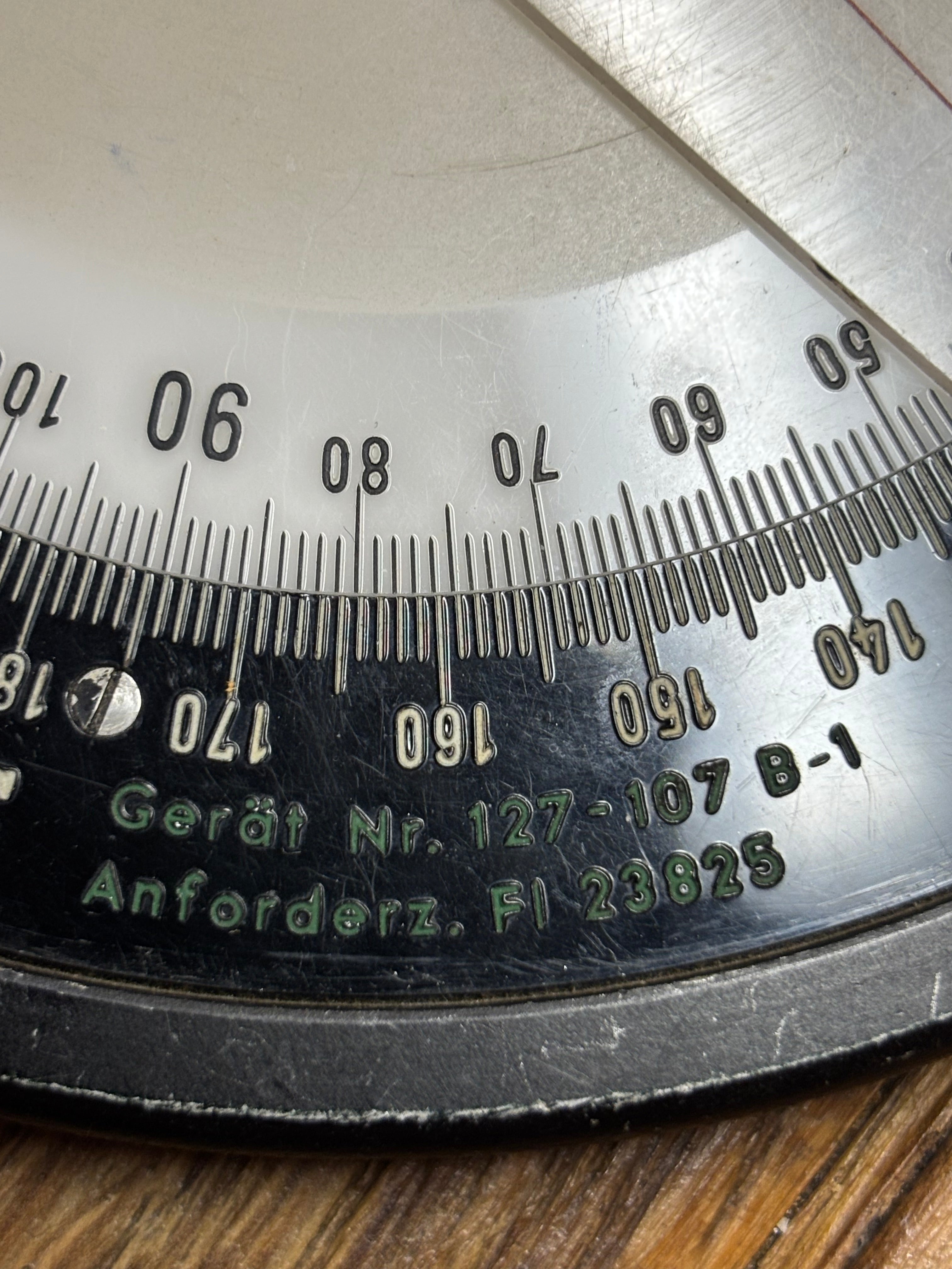 Duitse Luftwaffe navigator DR2 Dreieckrechner WW2