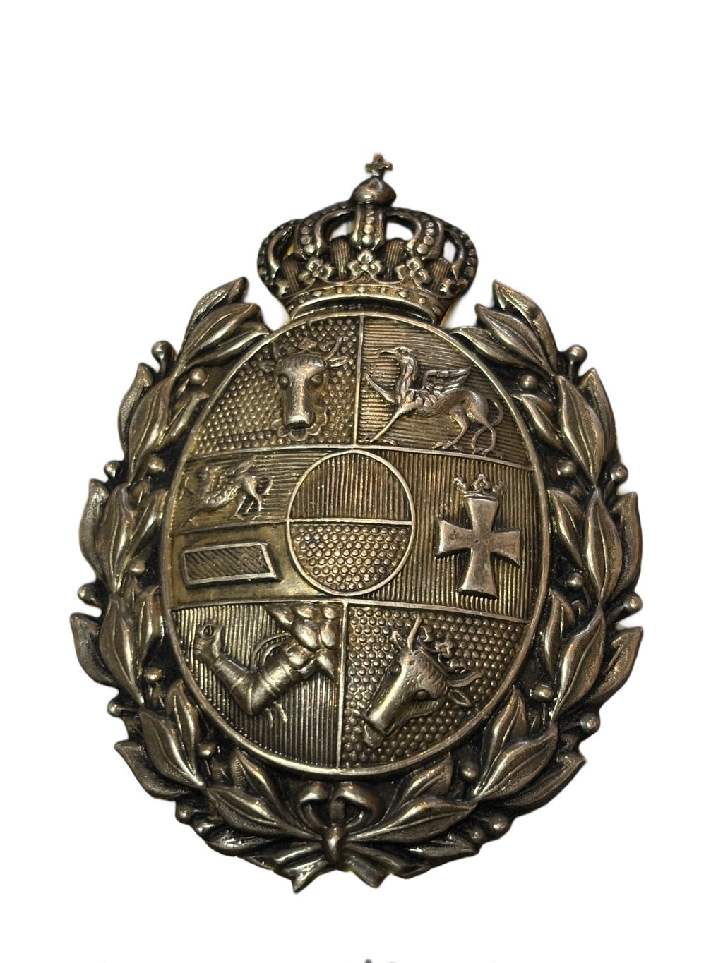 Rare German Mecklenburg-Schwerin Plate - Model 1895