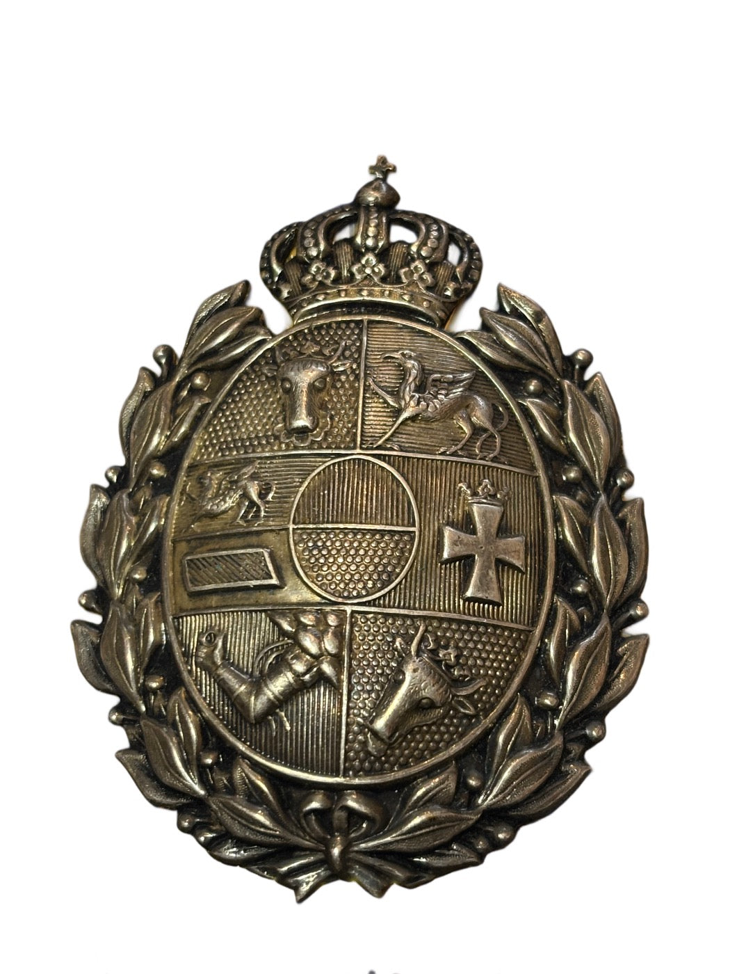 Rare German Mecklenburg-Schwerin Plate - Model 1895