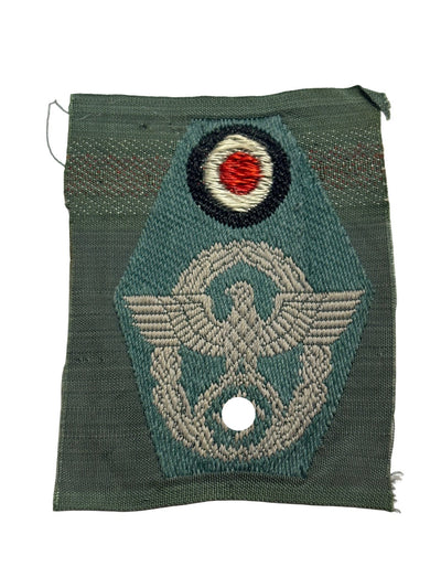Originele Duitse Polizei M43 BeVo petadelaar met kokarde WW2