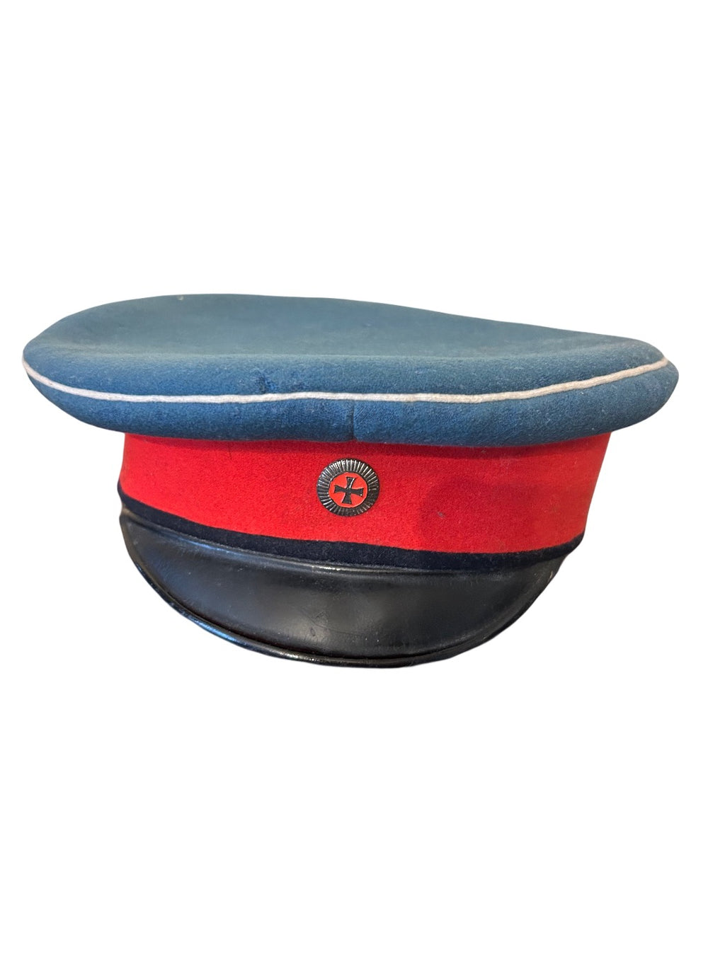 Duitse WW1 Pruisische Landwehr / Reserve Schirmmütze 1915