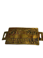 Dutch Bicycle Tax Plate 1938-1939