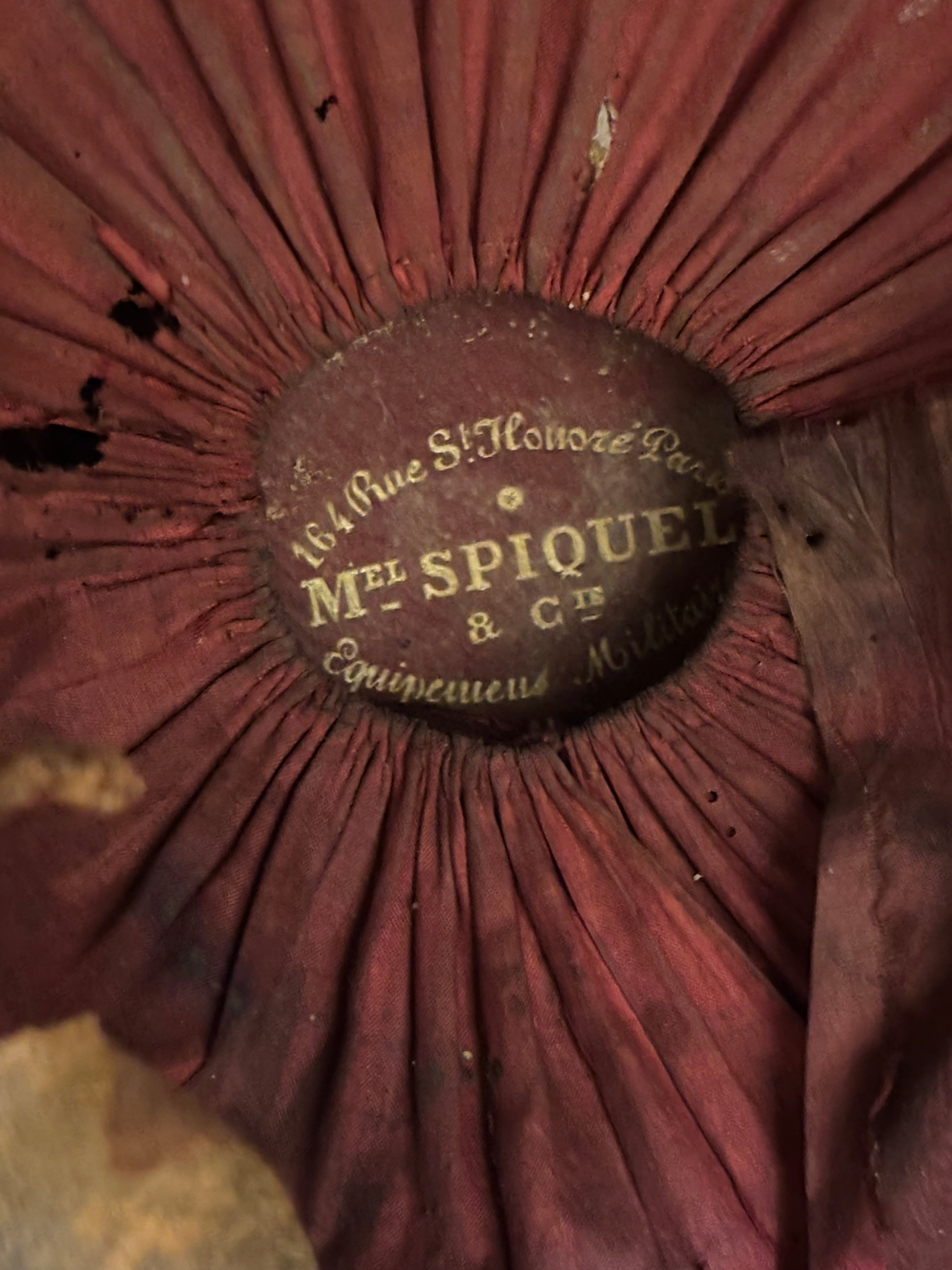 Franse Sjako M1860 Tweede Keizerrijk, Nationale Garde met makersmarkering