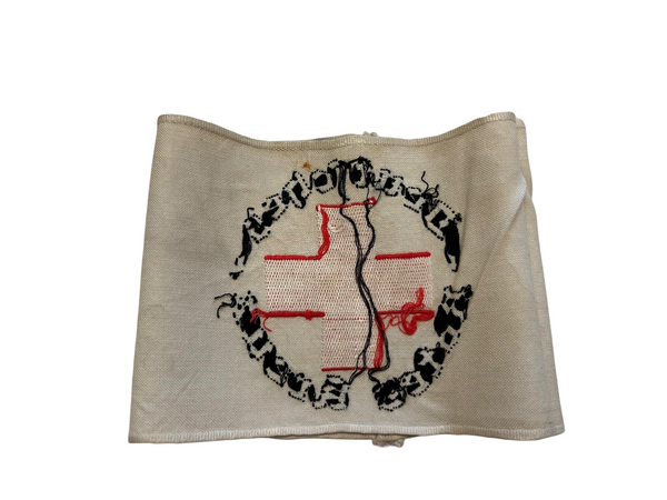 DRK Armband Deutsches Rotes Kreuz WW2 hover image