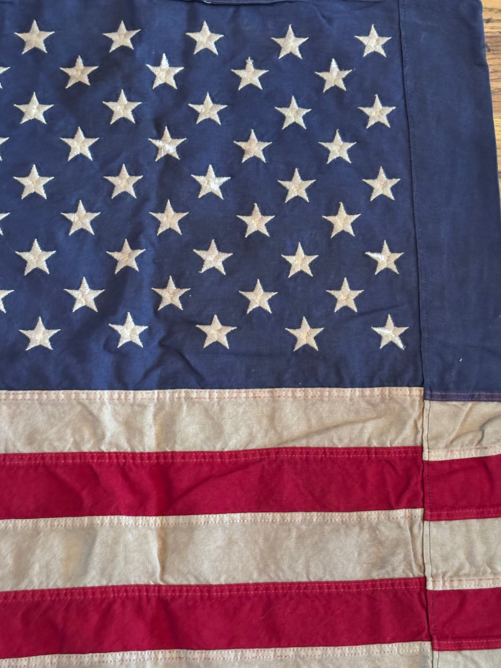 Drapeau des États-Unis 50 étoiles années 60