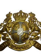 Bavarian M1895 Helmet Plate - Reserve/Landwehr