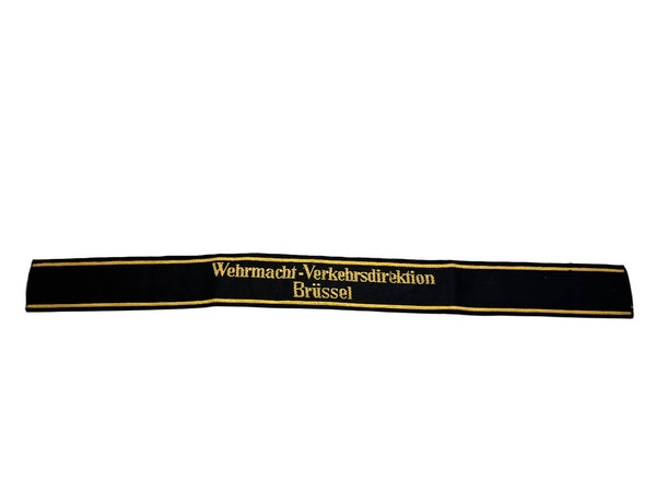 Cufftitle Wehrmacht-Verkehrsdirektion Brüssel WW2 hover image