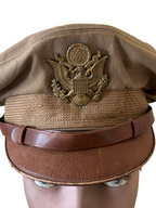 US WW2 Pilot Visor Crusher Cap size 7