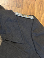 Originele Duitse mantel WW2 met epauletten