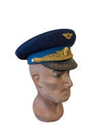 Coiffe d'officier de la Force aérienne russe rare
