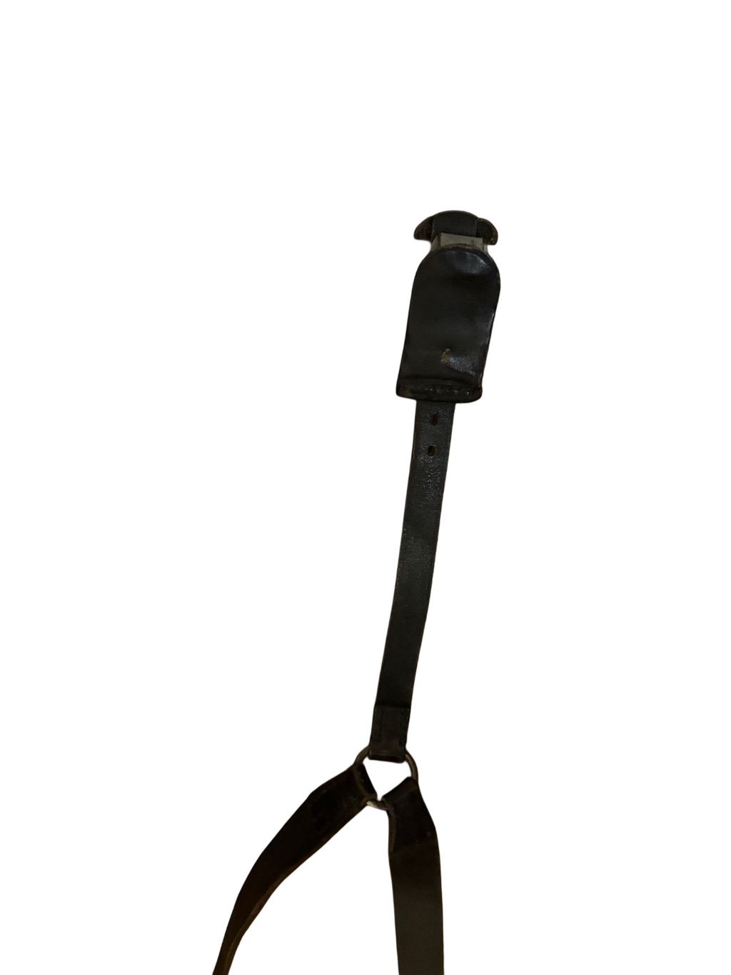 Fallschirmjäger leather y-strap