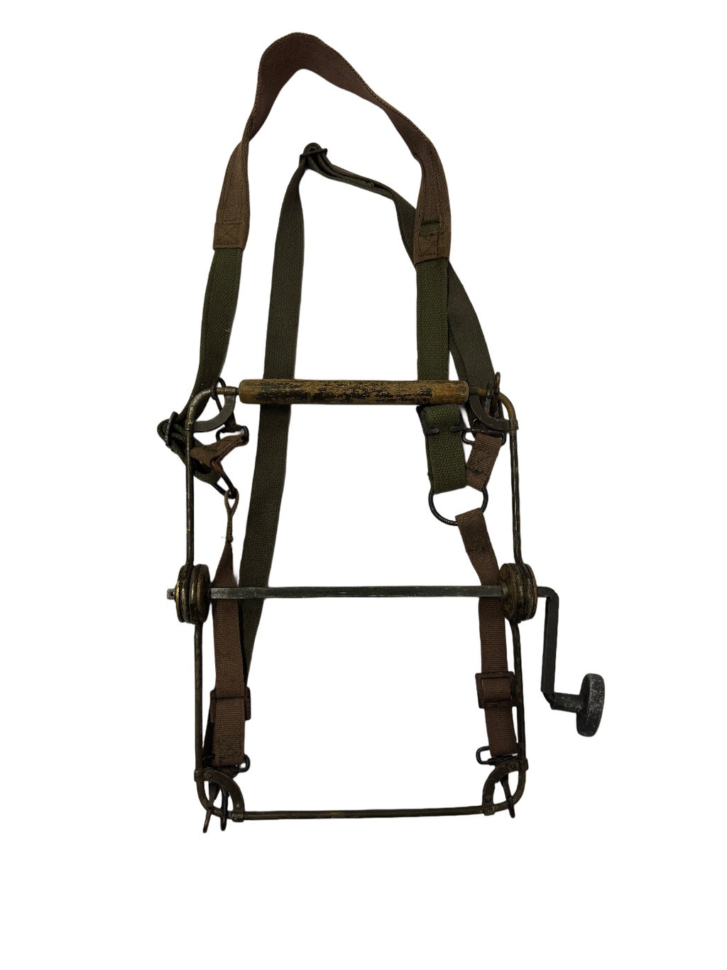 WW2 US signal corps reel RL-39 & ST34 + 35 support straps