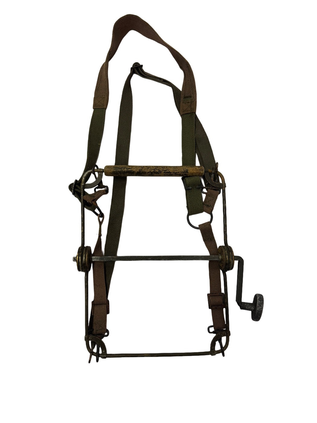 WW2 US signal corps reel RL-39 & ST34 + 35 support straps