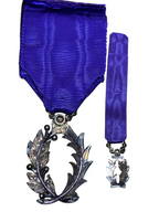 France Ordre des Palmes Académiques - Chevalier (3e Classe) Argent