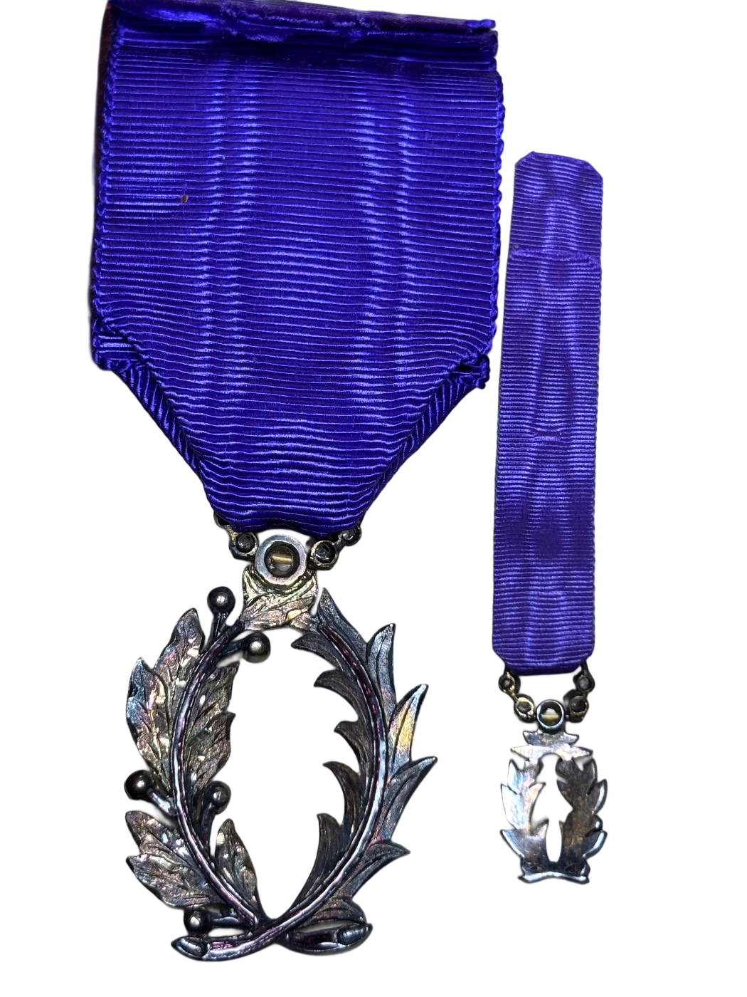 France Ordre des Palmes Académiques - Chevalier (3e Classe) Argent