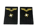 Original German Reichsbahn Collar Tabs - Worker