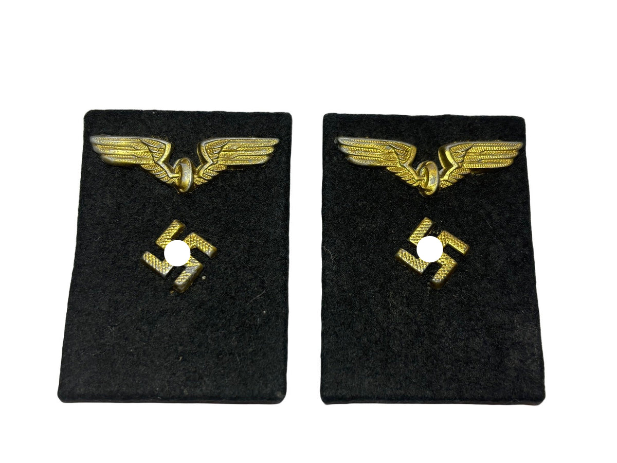 Original German Reichsbahn Collar Tabs - Worker