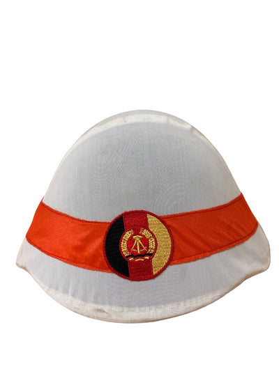 GDR Vopo helmet with helmet cover