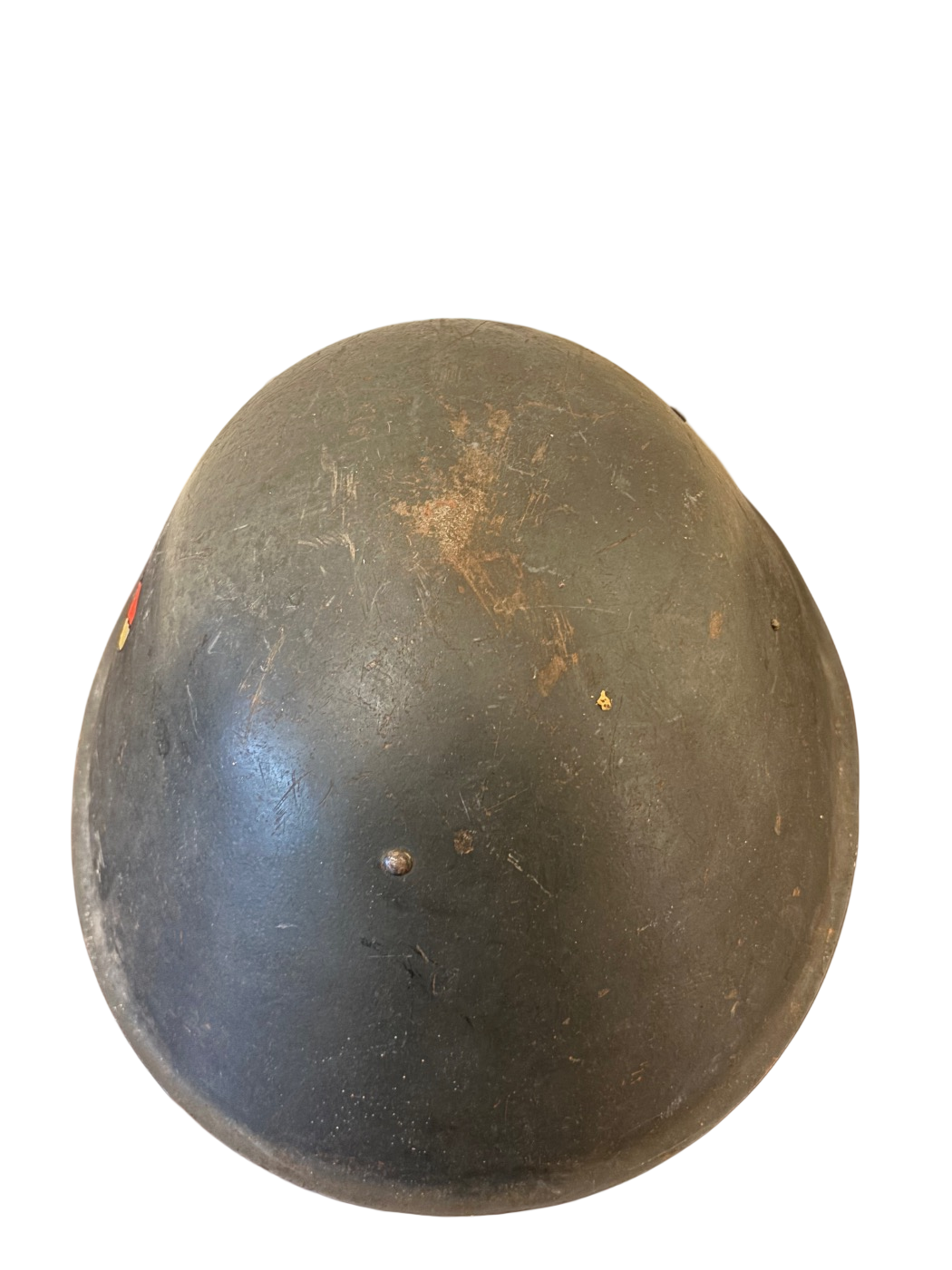 NVA staalhelm 1e type met decal