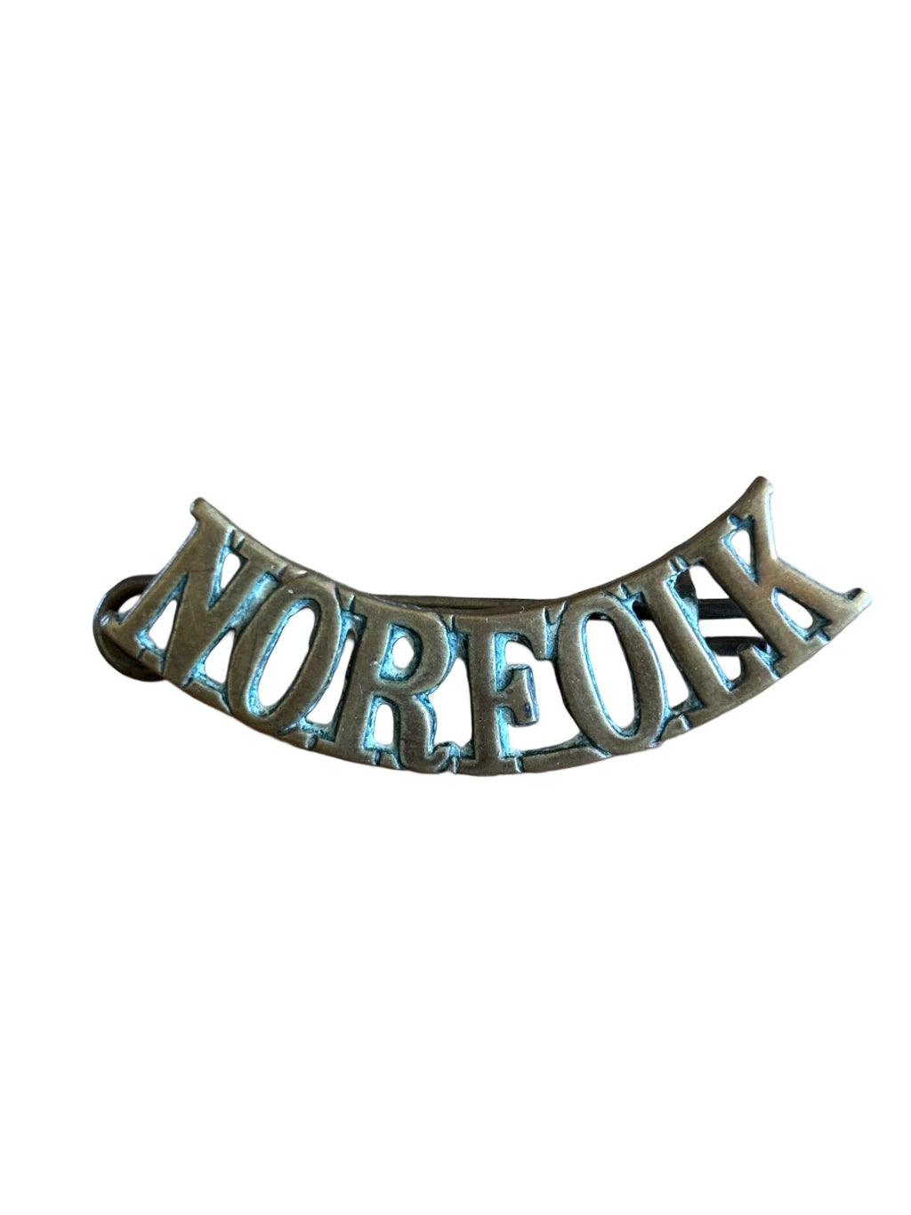 WW1 British Norfolk Regiment Shoulder Title