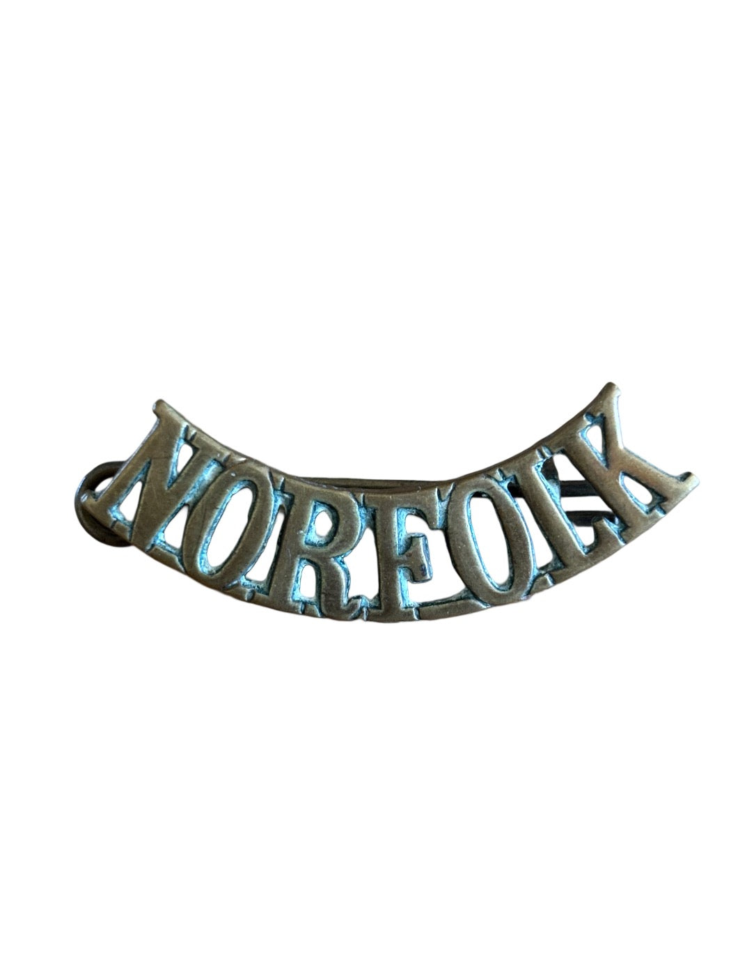 WW1 British Norfolk Regiment Shoulder Title