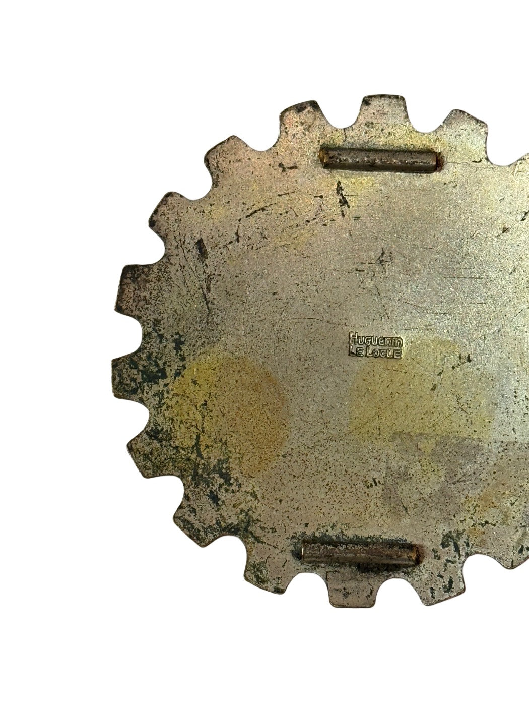 Vintage geëmailleerde “Automobil Club der Schweiz” plaquette