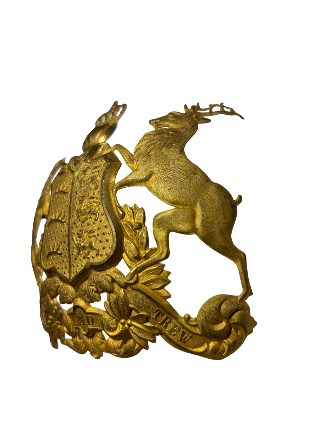 Württemberg Pickelhaube Helmplaat