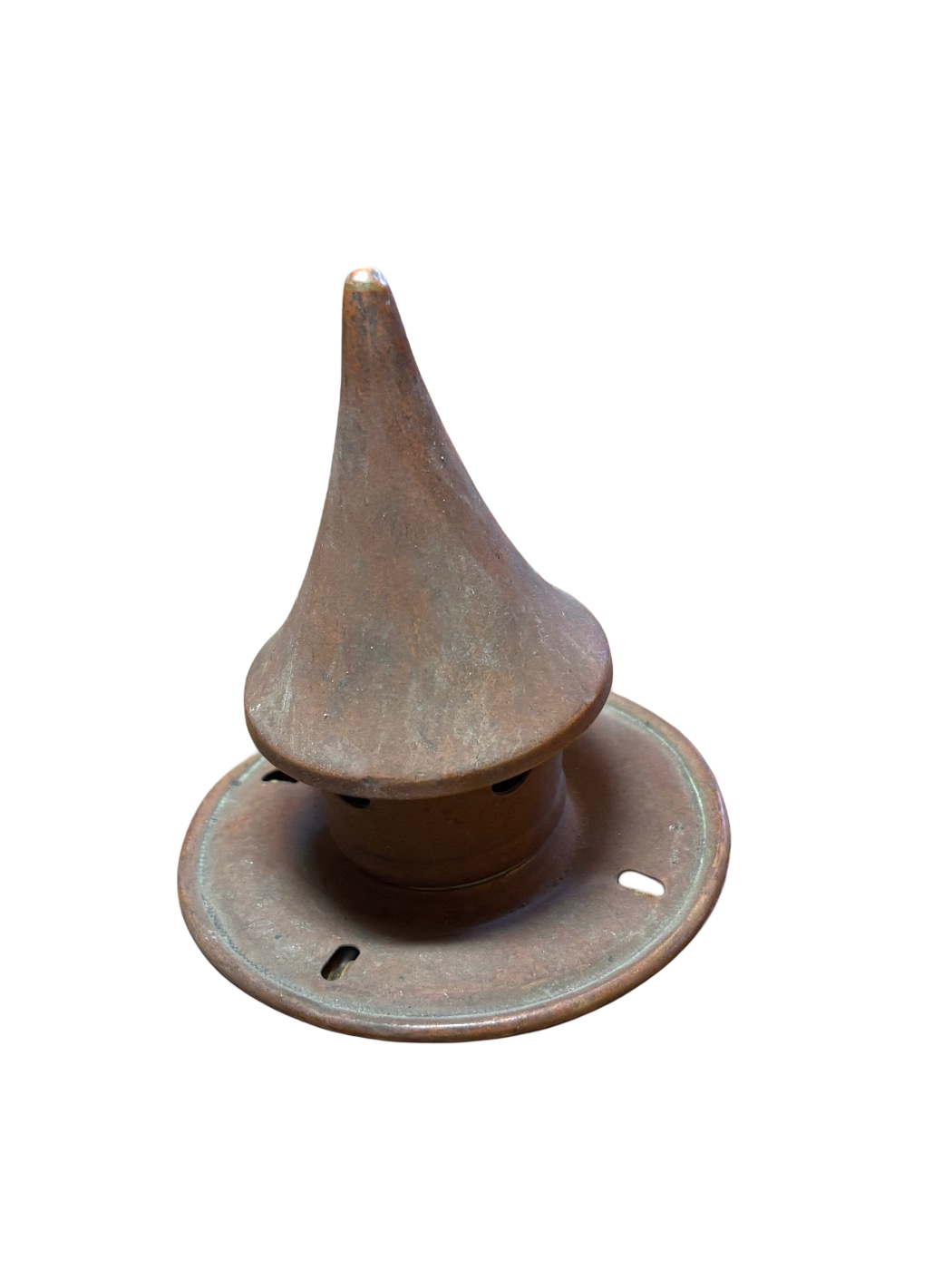 Pickelhaube à pointe fixe M1895 patine cuivre