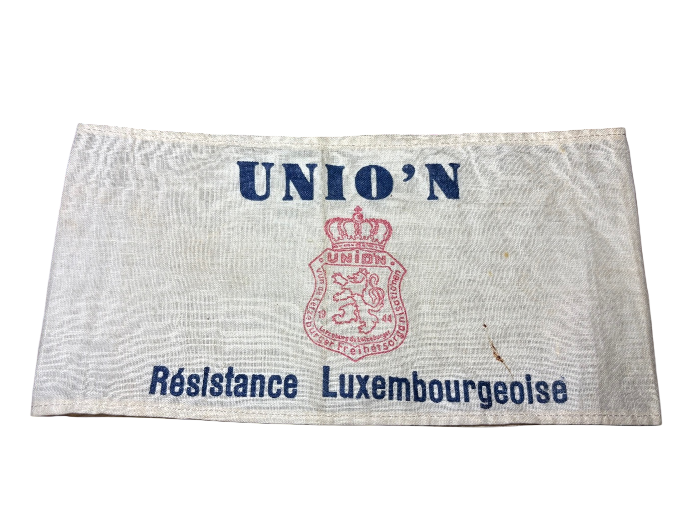 Originele WO2 Luxemburgse Verzetsarmband – UNIO’N Résistance Luxembourgeoise (1944)