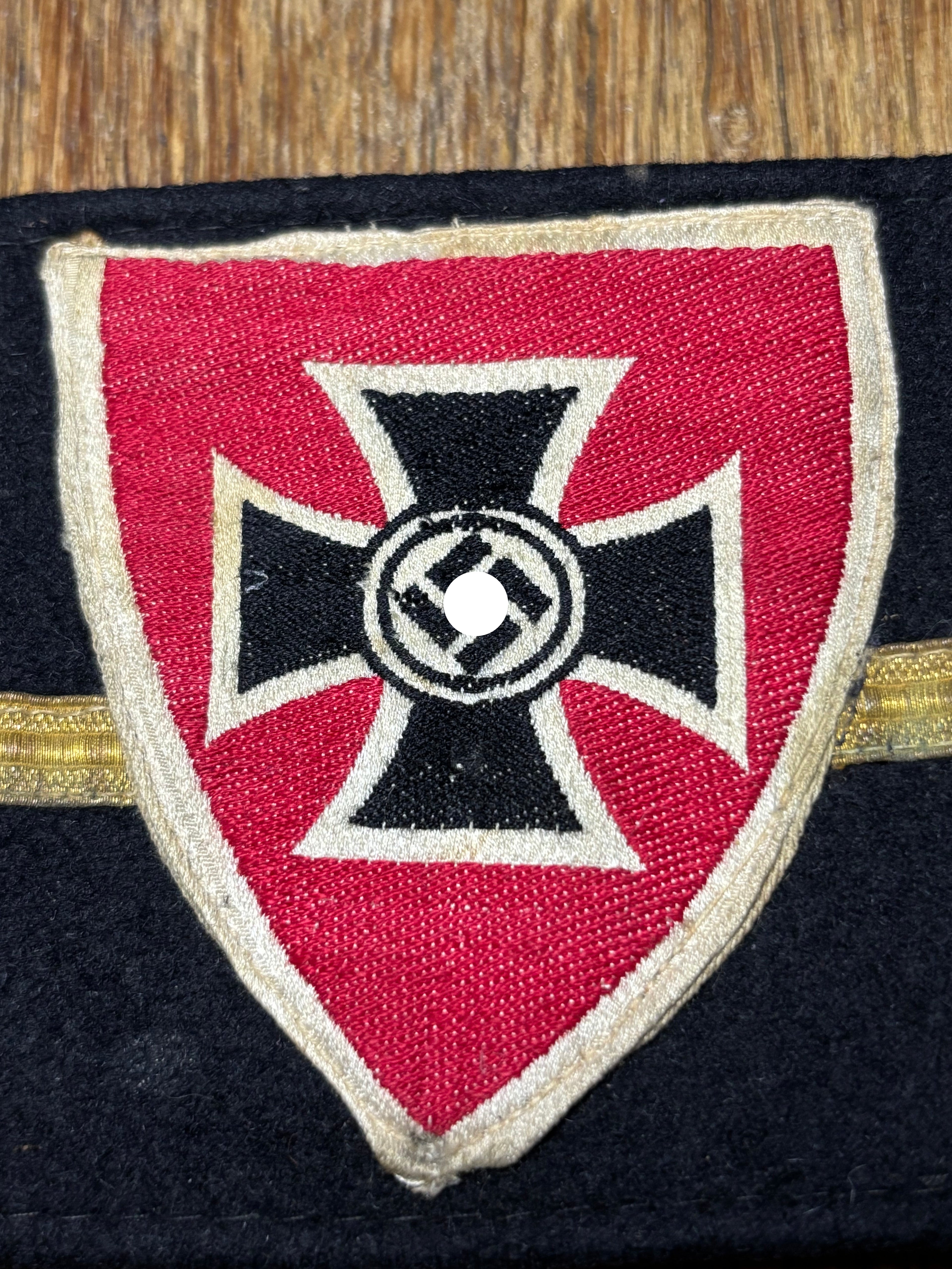 Originele Duitse NSKOV Leidersarmband WW2