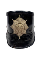 Preußischer Mannschafts-Tschako für das Garde-Jäger- oder Garde-Schützen-Bataillon, Modell ca. 1910–1914