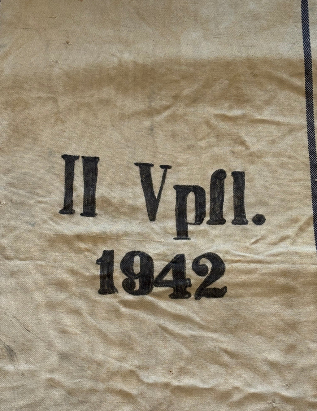 German Army Ration Bag 1942
