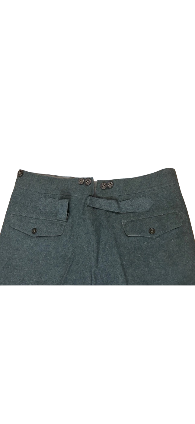 German Luftwaffe straight trousers wool size M
