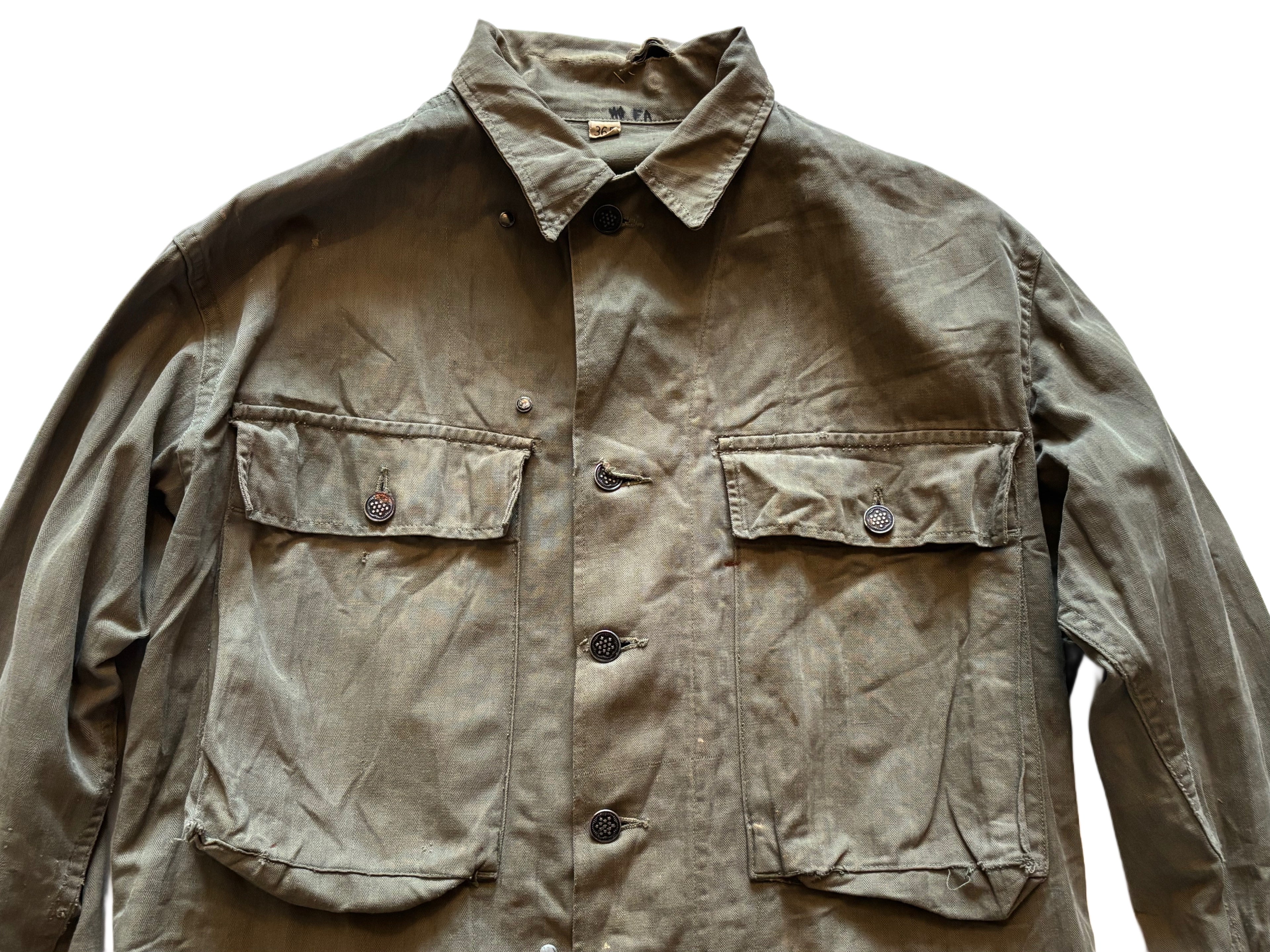 US Army HBT combat shirt WW2