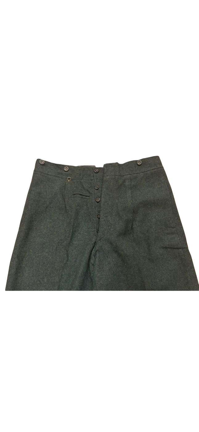German Luftwaffe straight trousers wool size M
