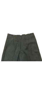 German Luftwaffe straight trousers wool size M