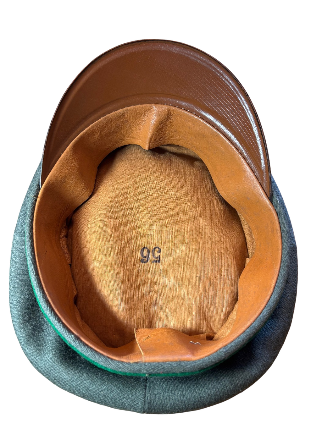 German Officer Schirmmütze Jäger Grobe 56 WW2