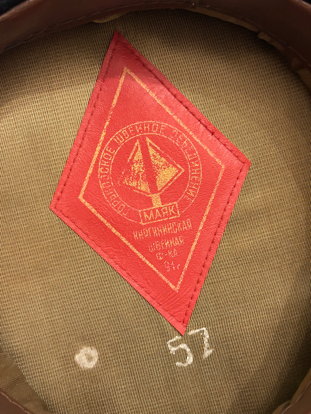 Russische marine-officierspet 1991