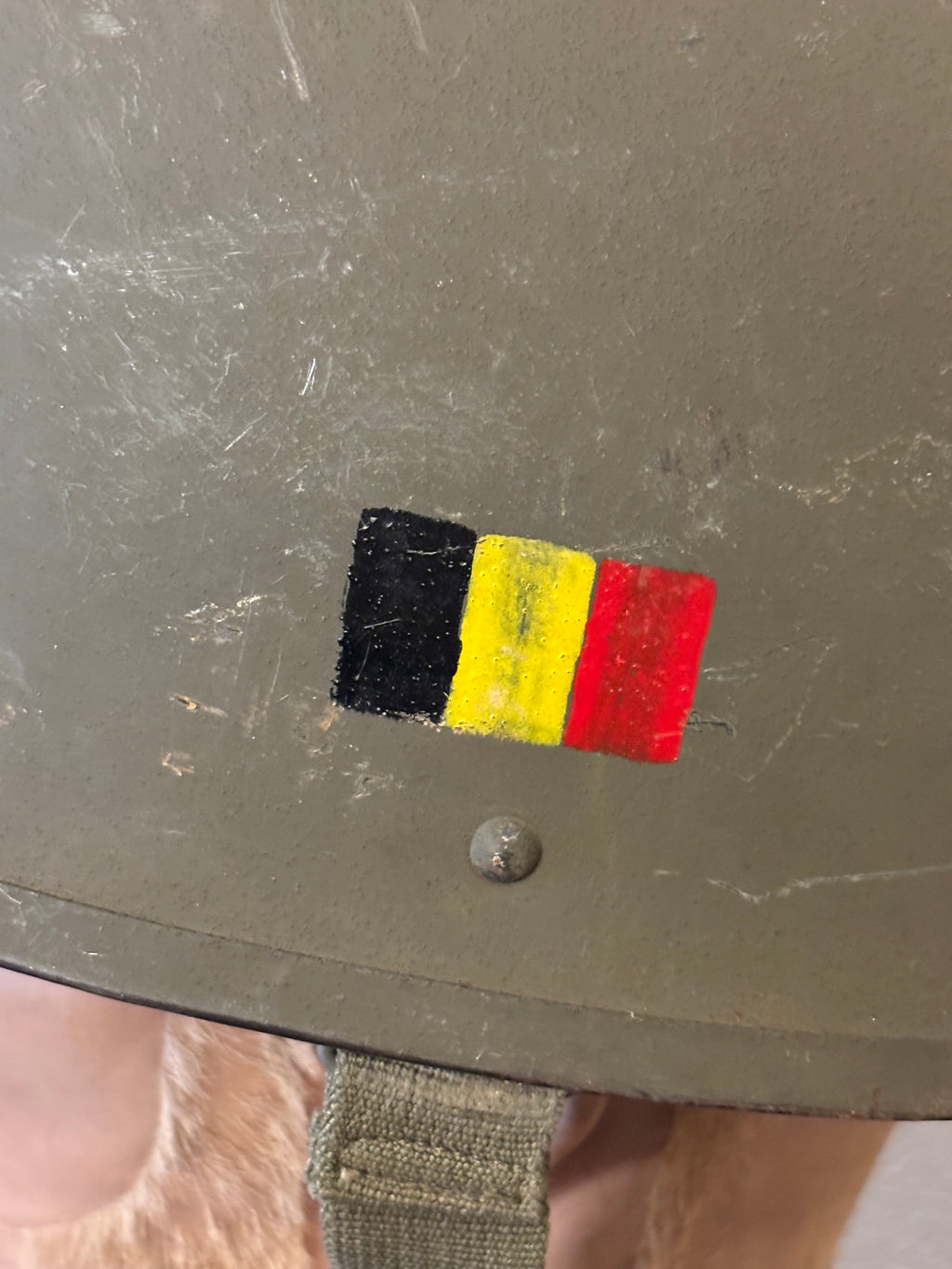 Belgian Recce helmet 1952