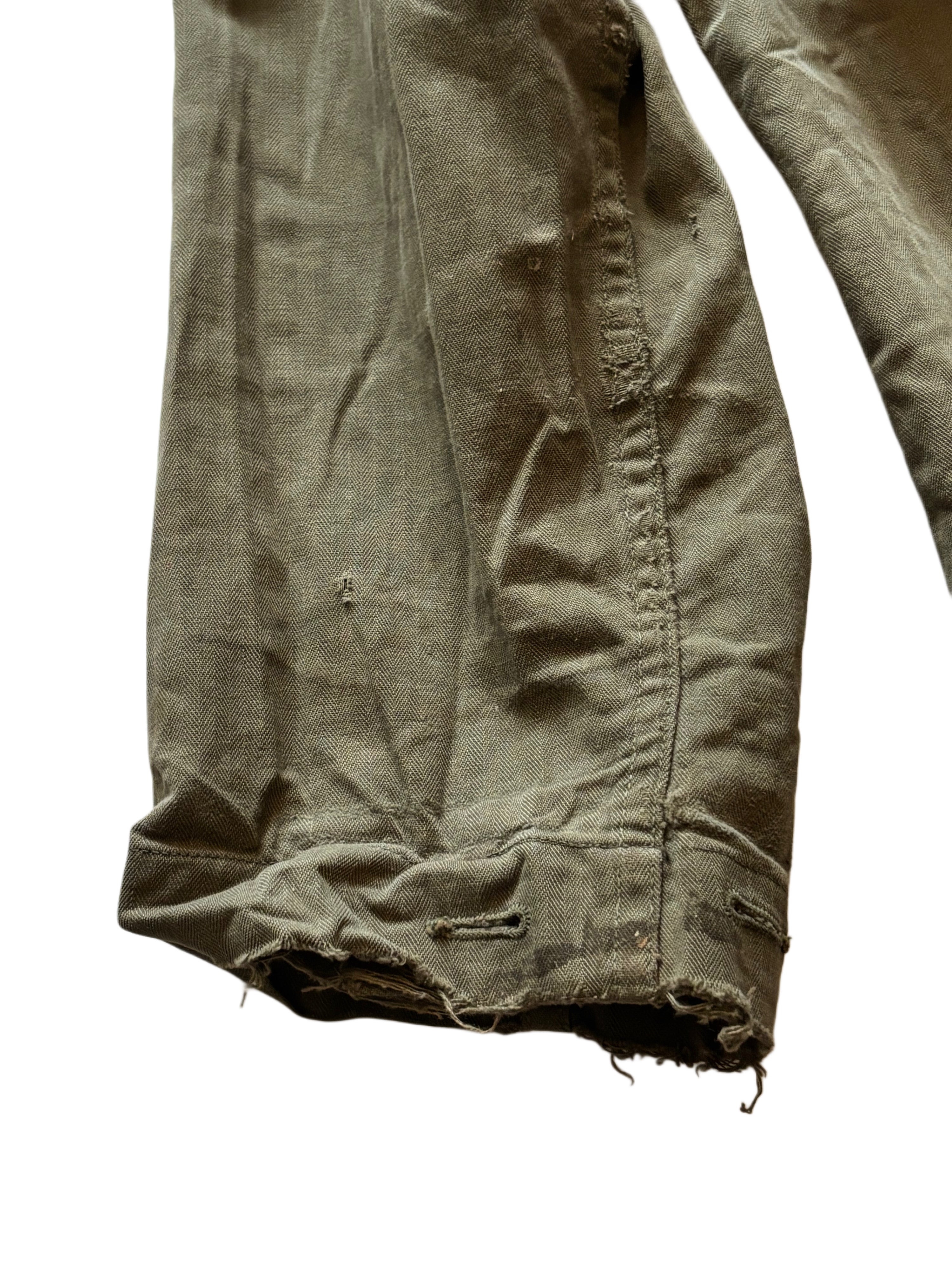 US Army HBT combat shirt WW2