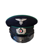 Zeer zeldzame NS-Soldatenbund Jäger / Gebirgsjäger Schirmmütze met Hochland Edelweiss