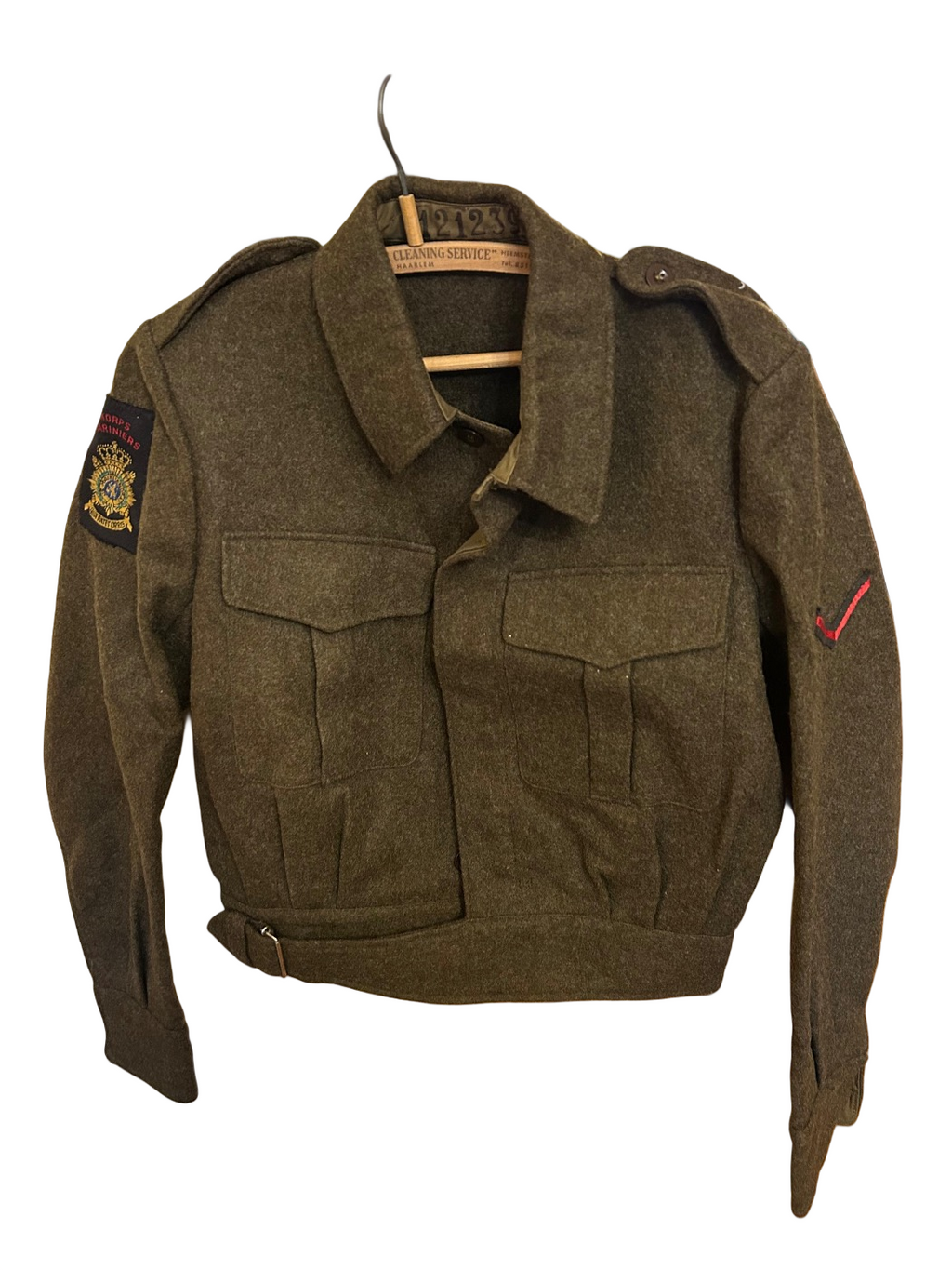 Marine Corps Battle dress 1950s