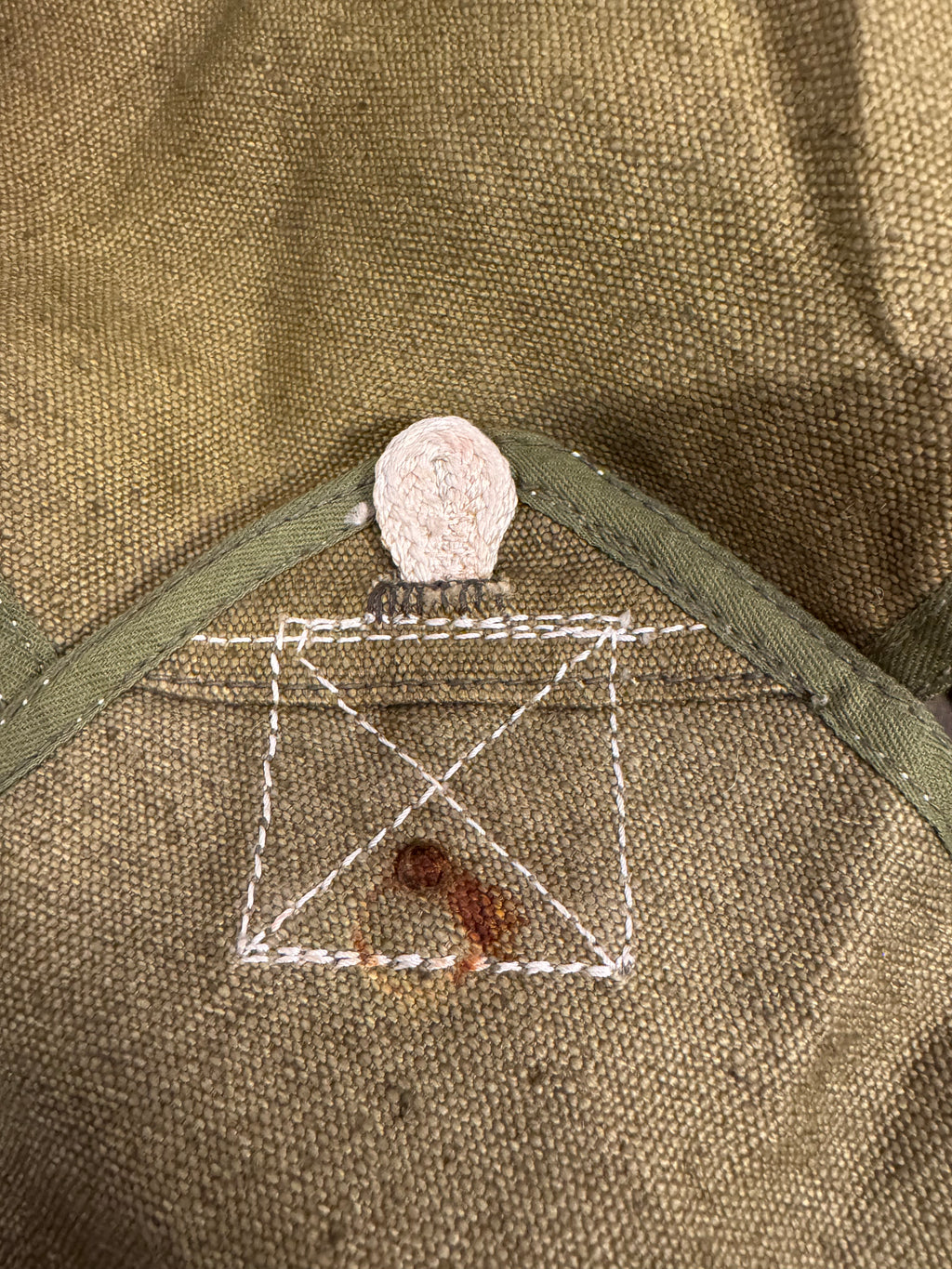 Duitse Luftwaffe Lastenfallschirm WW2