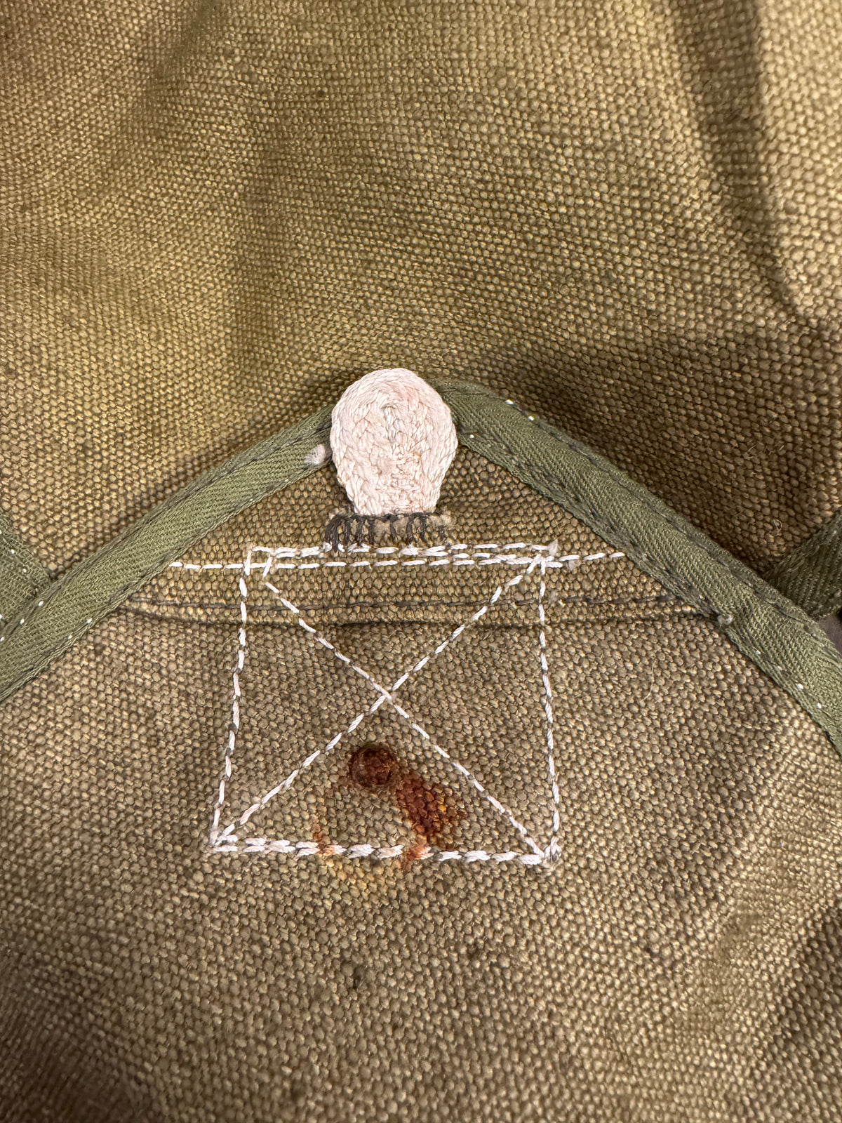 Duitse Luftwaffe Lastenfallschirm WW2