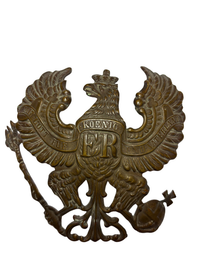 Pickelhaube Manschap Pruisen helmplaat