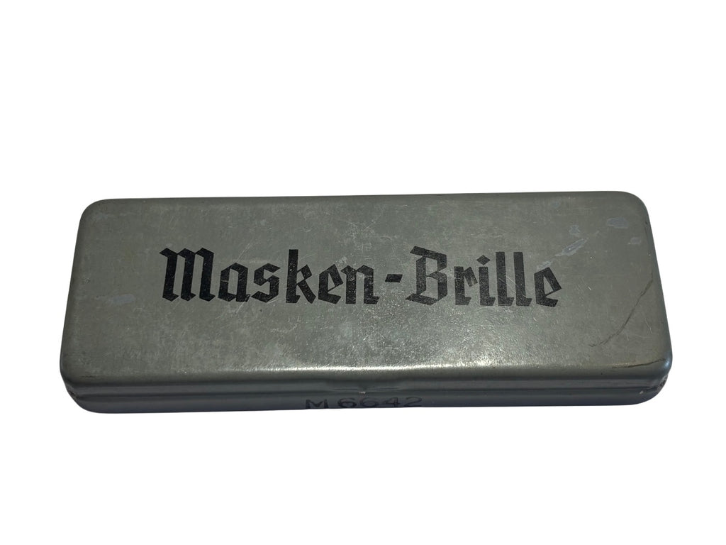 Wehrmacht Masken-Brille 1937 - Compleet
