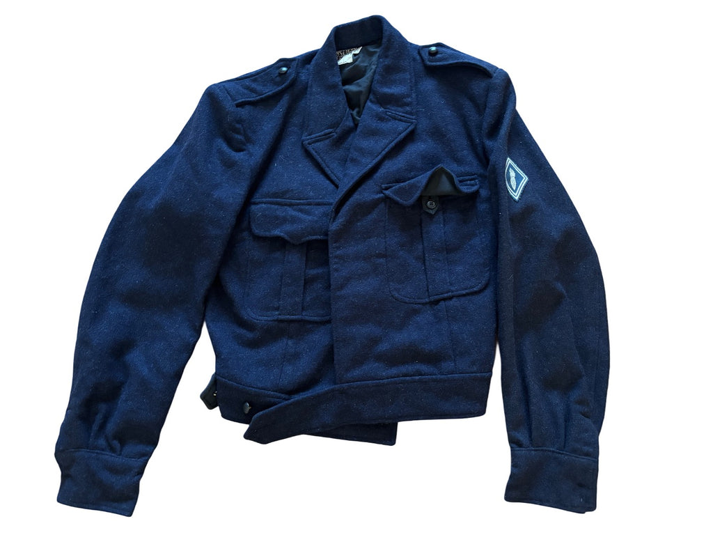 Franse police nationale CRS battle dress S/ kleine M