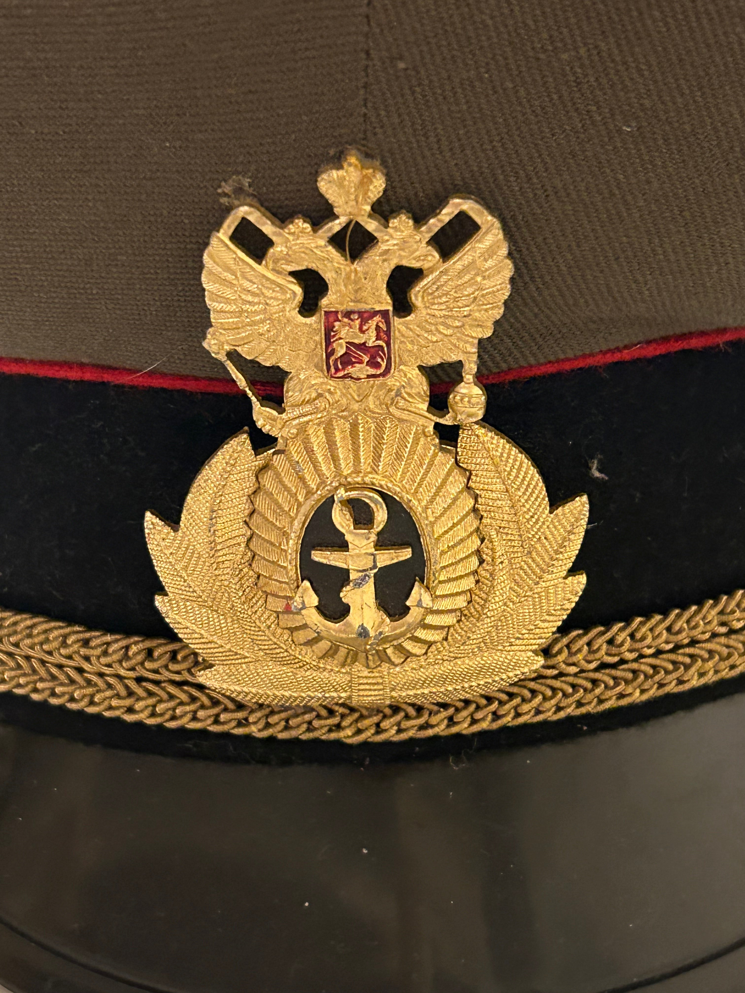 Russische marine-officierspet 1991