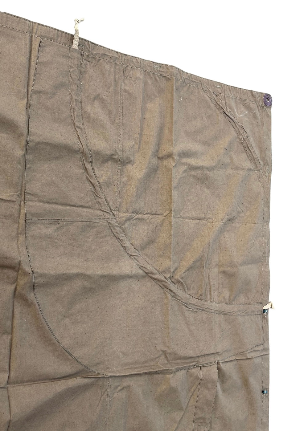 Original Soviet Canvas Poncho / Shelter Half (USSR) WWII
