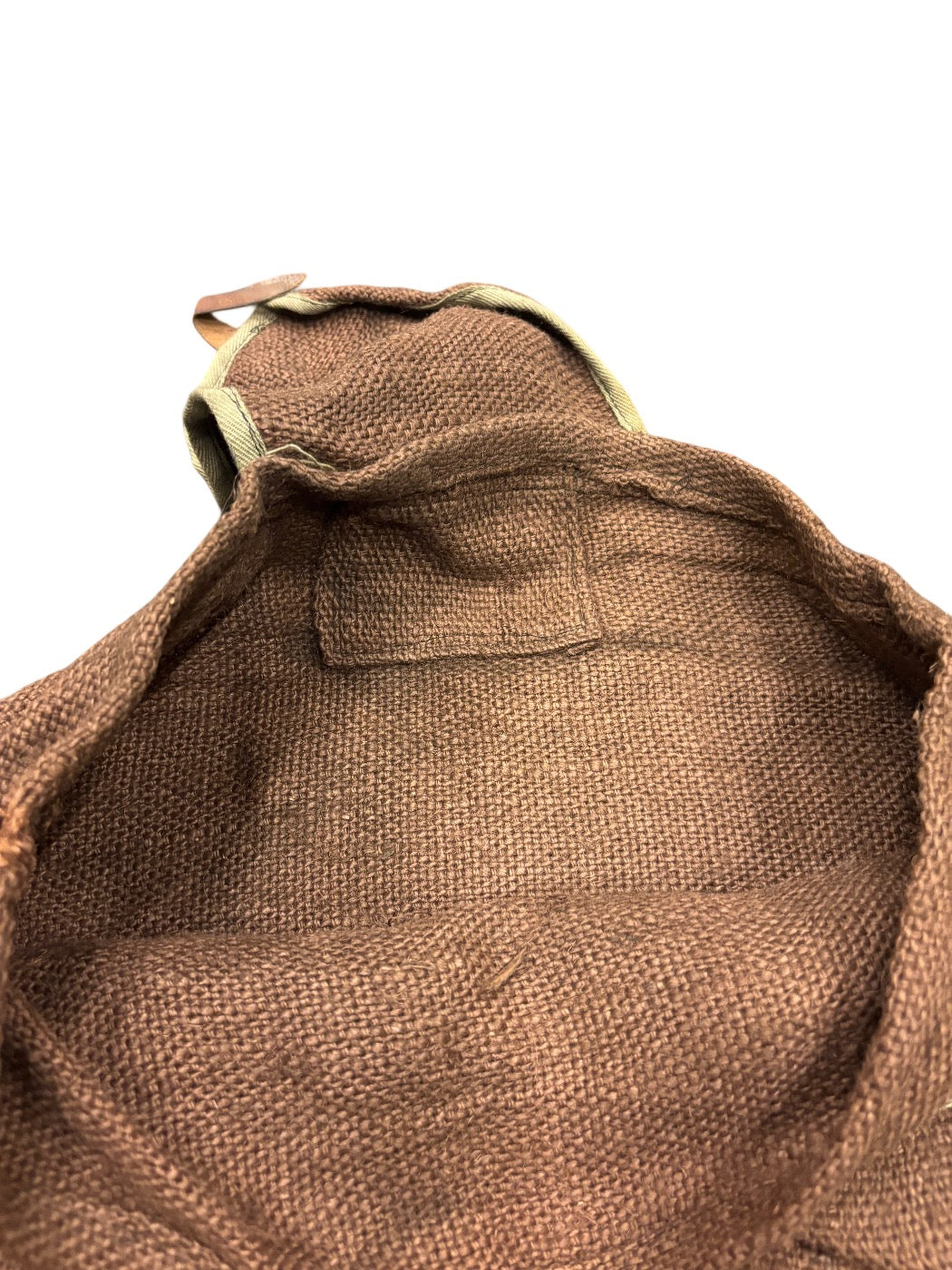 Franse militaire jute rugzak WW2